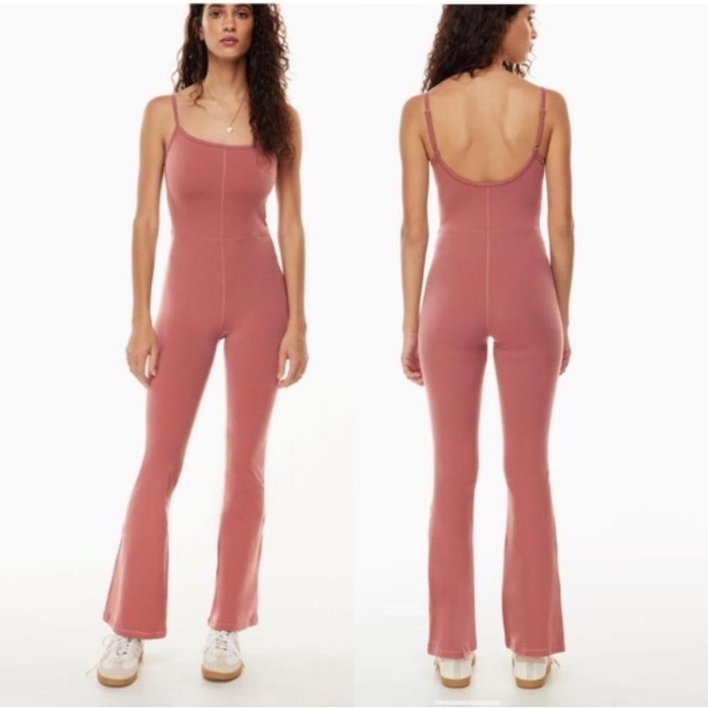 Aritzia Wilfred Free Divinity Kick Flare Jumpsuit
